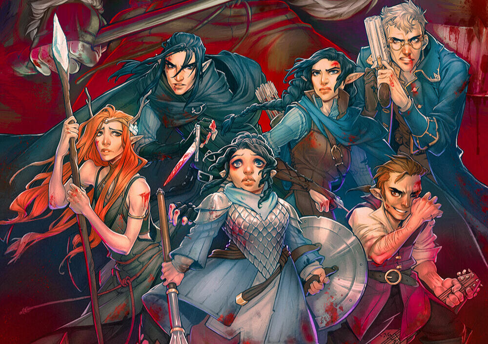 vox machina #6 cover