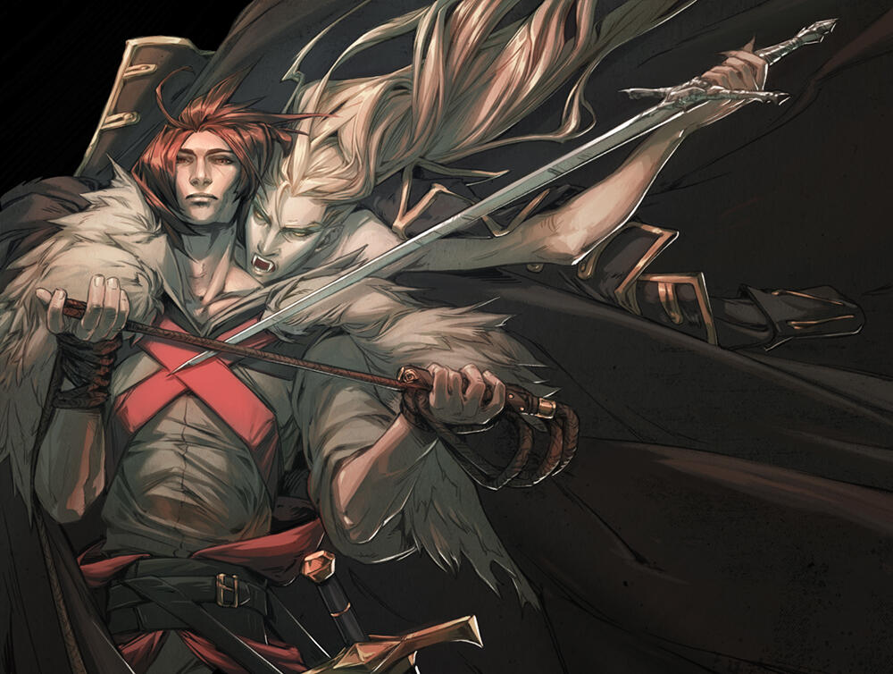 hunter + hunted : castlevania fanart hunter + hunted : castlevania fanart