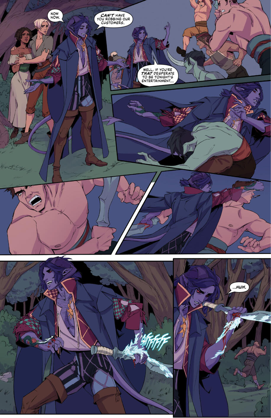 Mollymauk Tealeaf; comedian, rogue, hero.