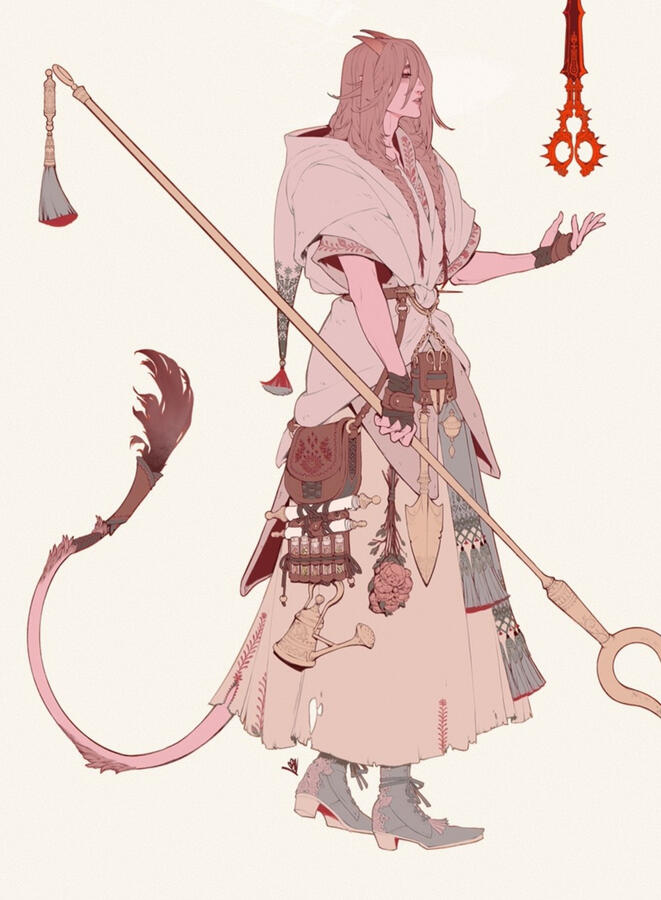 Thistle D&#39;Nicely: D&amp;D grave cleric