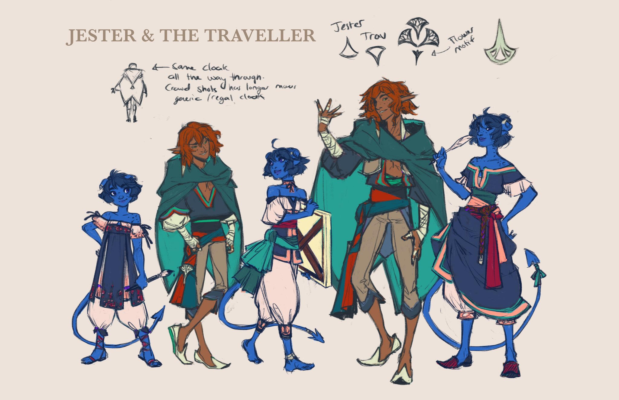 jester + the traveler