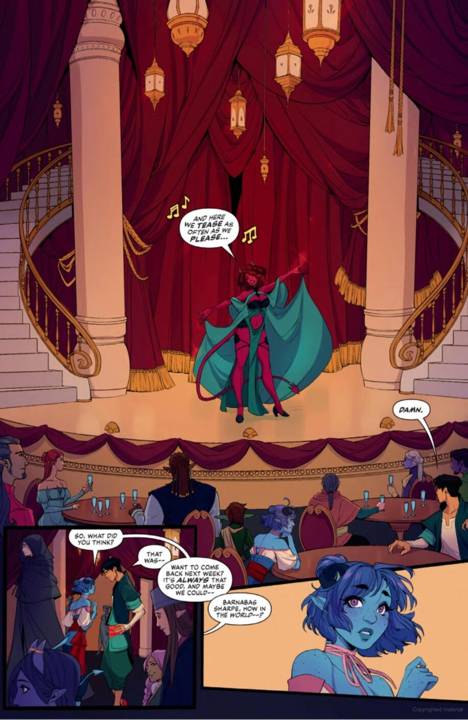 jester's mother performs