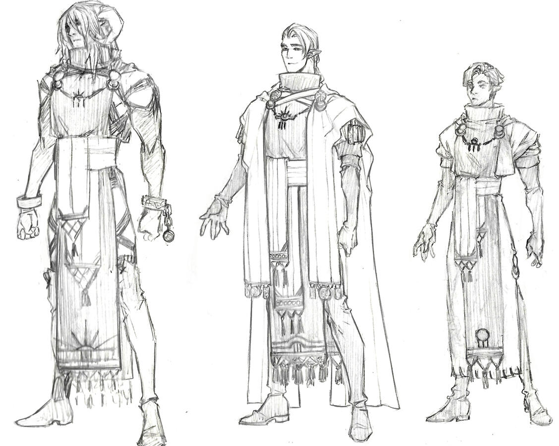 Original : Merchant of the Old Gods concepts